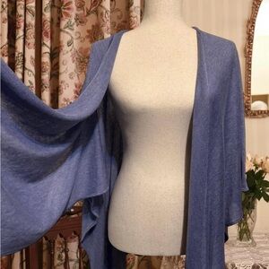 Loft blue wrap cardigan. Brand new.